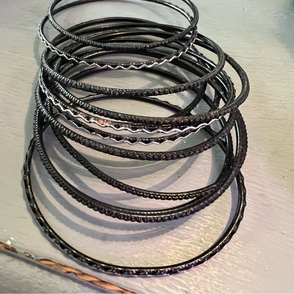 Bangle Bracelets Set - Picture 7 of 7